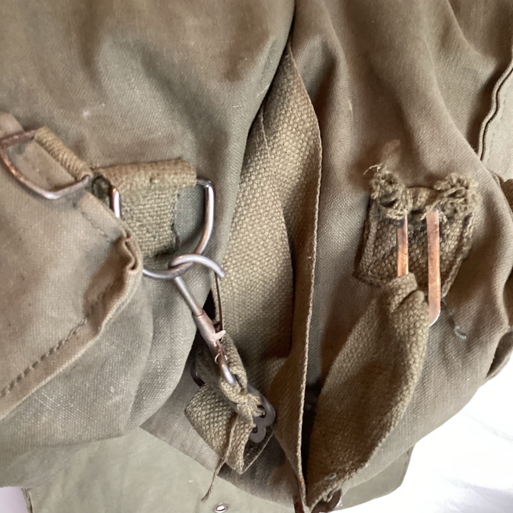 Vintage Boy Scouts Of America No 574 Yucca Pack Backpack Canvas Bag BSA Ruck - Picture 8 of 16